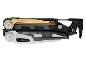 LEATHERMAN Mut schwarz Multifunktionswerkzeug Holster braun LTG 850012N