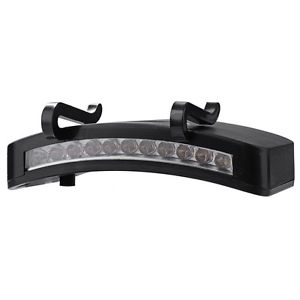 Super Bright 11 LED Hat Clip Cap Light Camping Fishing Emergency Headlamp LD752