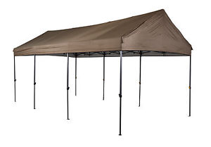OZtrail Leisure Pavilion Gazebo Shelter Sun Shade HUGE 600x300cm Portable