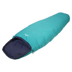 Kathmandu Globetrotter Womens SemiRectangular Down Mix Sleeping Bag v6 Blue