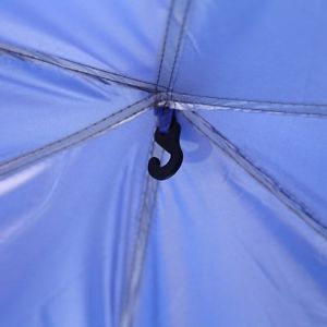 10X(Hexagonal Camping Tent for 3-4 Persons Waterproof UV-resistant Outdoor SP