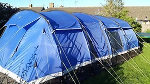 Hi-Gear Kalahari 10 Tent Excellent Condition Sown In Ground Sheet 10 Man