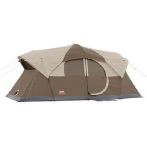 Coleman Weathermaster 10-Person Outdoor Camping Instant Shelter Cabin Dome Tent