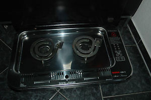 Origo 4300e Electrolux Camping-Schiffskocher elektrisch +Spiritus Kombigerät