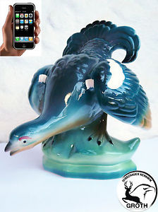 PUMA WHITE HUNTER 116375 Hirschhorn Jagdmesser und Hirschau Keramik limitiert