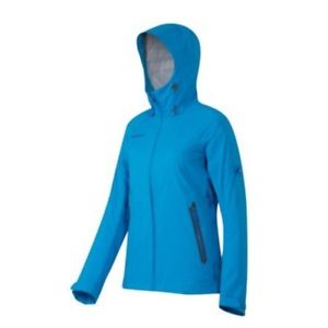 Mammut Funktions Jacke Übergangsjacke Damen Keiko Jacket Women Blau Gr S