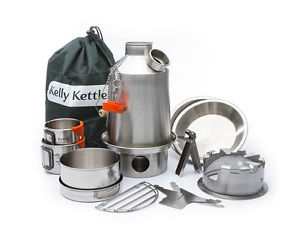 SCOUT Kelly Kettle® ULTIMATE KIT (Stainless Steel 1.1 Ltr)