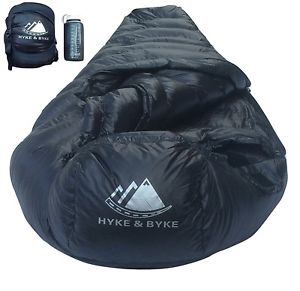 Ultralight Mummy Down Sleeping Bag - 15 Degree 4 Season, Lightweight Design f...