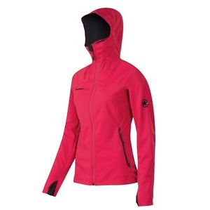 Mammut Softshelljacke Jacke Damen Ultimate Hoody Women Pink Gr L 1010-14930