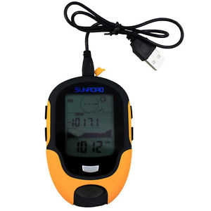 10X(FR500 Multifunction LCD Digital Altimeter Barometer Compass Thermomet)