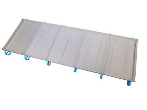 ULTRALIGHT FOLDING CAMPING COT BED with BAG hiking caravan WEST MIDLANDS BASED