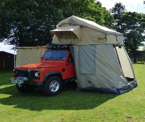 Land Rover Defender & Discovery MK1 MK2 Expedition Roof Camping Tent Waterproof