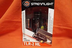 STREAMLIGHT TLR-2 HL Rail Mounted Tactical LED Light w/ Red Laser #69261