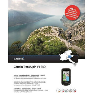 GARMIN TransAlpin V4 PRO topografische Vektorkartendaten micro SD und DVD