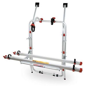 Fiamma Fahrradträger Carry-Bike VW T4 2 Fahrräder Heckklappe aufrüstbar Camping