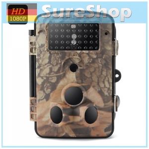 HD 1080P TRAIL CAMERA "CAMO CAM" IP65 PIR 20M NIGHT VISION 0.6 SEC TRIGGER 2.4"