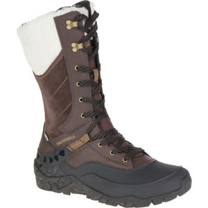 Merrell Aurora Tall Ice Plus Wtpf Womens Boots Walking Boot - Espresso All Sizes