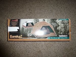Eureka Equidome 6 Person Tent in Box W/Instructions Used One Time