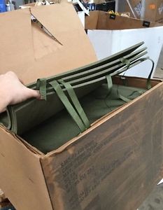 Sleeping Mat Cold Weather Military OD Green Lot Of 50 Boyscout Backpacking