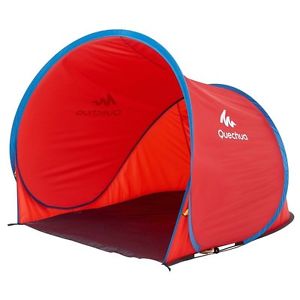 QUECHUA 2 SECONDS TENT POP UP CAMPING SHELTER HIKING OUTDOOR FESTIVAL WATERPROOF