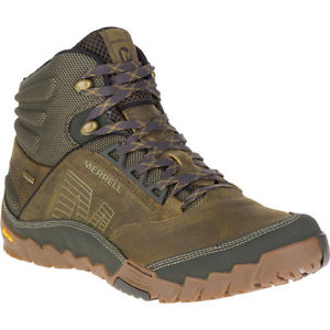Merrell Annex Mid Gtx Mens Footwear Walking Shoes - Olive All Sizes