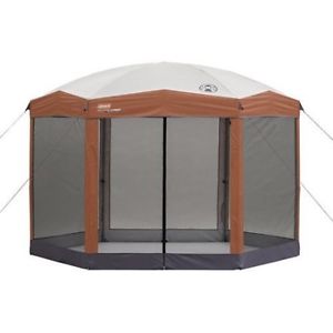Instant Screened Canopy 12 x 10 Gazebo Outdoor Shelter Tent Shade Picnic Camping