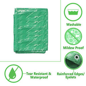 1m X 2m Caravan Awning Tear Mildew Resistant Waterproof Washable Groundsheet