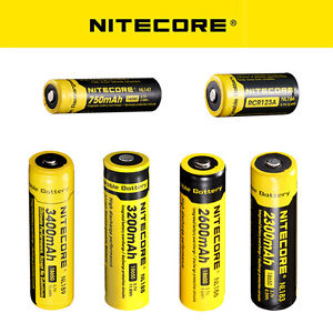 Nitecore RCR123A 18650 14500 3.7V Li-ion Rechargeable Protect Battery Batteries