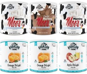 Augason Farms Emergency Food Drink Emergency Food Storage Kit, 6 Count