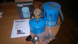 NEW UNUSED MOUNTAIN FIELD GAS GERMANY STOVE JUWEL GASOLINE BURNER HEATER