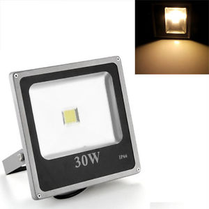10(Impermeabile 30W Floodlight Proiettore LED Bianco Caldo AC90-240V HK