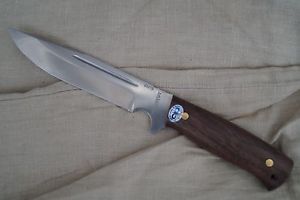 A&R Zlatoust Russian Hunting knife "Leshiy"+ sheath (Steel-95x18f, walnut)