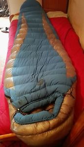 Saco de dormir de plumón de oca de calidad 800-fill altisima calidad como nuevo