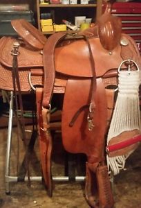 TEX TAN HEREFORD ALL AROUND SADDLE