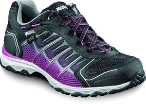 MEINDL X-SO 30 Lady GTX Wanderschuhe Gore Tex surround Halbschuh schwarz viola