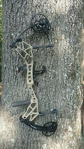 Bear arena 30 sand color archery hunting compound bow