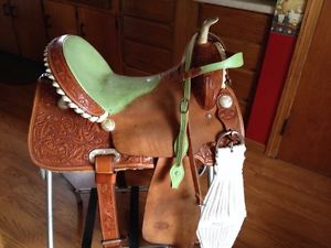 15" Billy Cook Barrel Saddle