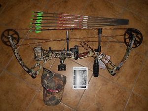 New 2016 Parker Viking single cam bow package with arrows