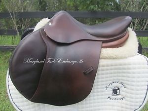 16" DEVOUCOUX SOCOA French child close contact jumping saddle 0A flaps-2010 !!