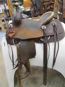 Jeff Smith Cowboy Collection Youth Ranch Saddle 12 1/2" Used