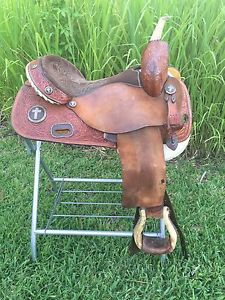 Martha Josey Ultimate 15 Inch Iron Cross Saddle