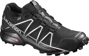 Salomon Speedcross 4 GTX Herren Laufschuh Black/ Black 44 2/3