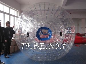 2.5*1.9M Inflatable Zorb ball Zorbing Human Hamster ball Hydro Zorb 1.0MM CC8808