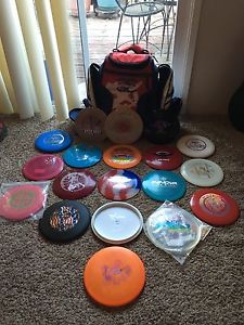 Disc golf lot. Cali Connection Bag. Usdgc Innova Oop Auto More