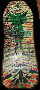 1986 Sims Jeff Phillips Tye Dye vintage skateboard deck tracker BBC