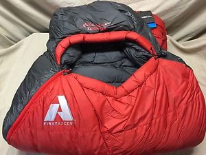 Eddie Bauer•Kara Koram™ 0°F•StormDown™•Sleeping Bag•Dark Lava•Long; 90"X34"•New!