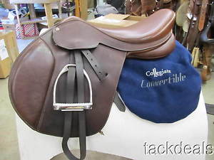 Collegiate Convertible Diploma CC Saddle 18" MINT Lightly Used w/Fittings