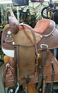 14in Marth Josey circle Y Barrel saddle