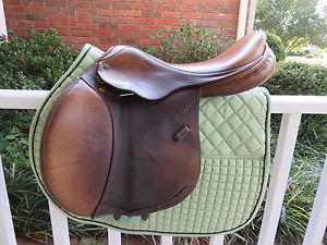 M. Toulouse annice 17.5" medium tree close contact jumping free ship saddle