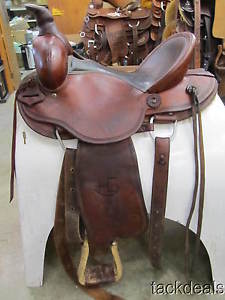 Morgans of NE Handmade Ranch Gaited Saddle Used Fully Rigged
